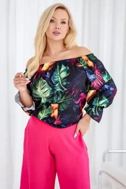 Damskie Polski Bluzka ZALIEN Wzór 2