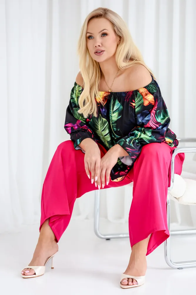 Damskie Polski Bluzka ZALIEN Wzór 2