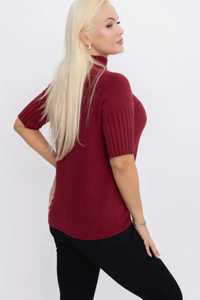 Damskie Włoski Sweterek z półgolfem ZURGENA