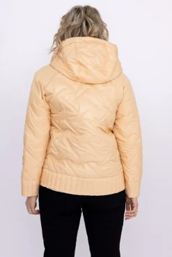 Damskie Polski Brzoskwiniowa Kurtka wiosenna VEDERI