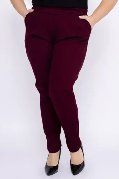 Damskie Polski Burgundowy Garnitur BAKIOLA