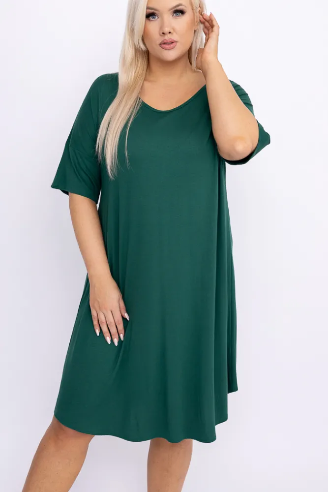 Polski Butelkowozielona Koszula Nocna MERTENI