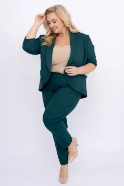 Damskie Polski Butelkowozielona Marynarka BAKIOLA