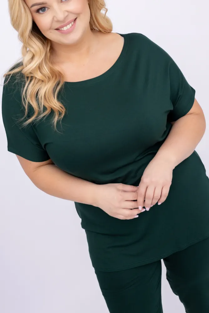 Polski Butelkowozielona Piżama SLIPIN