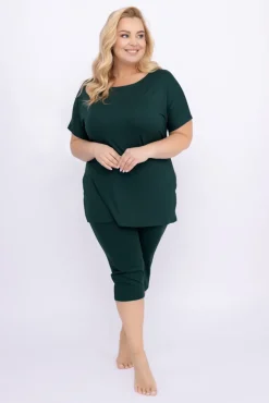 Polski Butelkowozielona Piżama SLIPIN