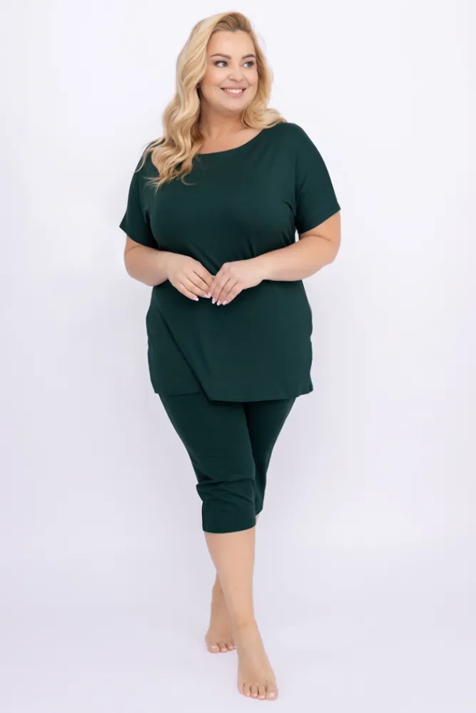 Polski Butelkowozielona Piżama SLIPIN