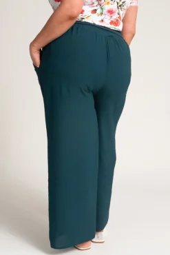 Damskie Polski Butelkowozielone Spodnie kuloty WIDIO