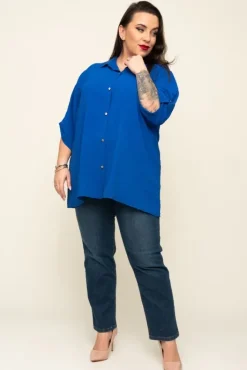 Damskie Polski Chabrowa Koszula TIARO