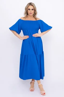 Włoski Chabrowa Sukienka FINURI