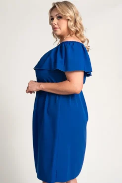 Polski Chabrowa Sukienka FRILIA