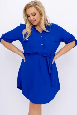 Polski Chabrowa Sukienka IMALI