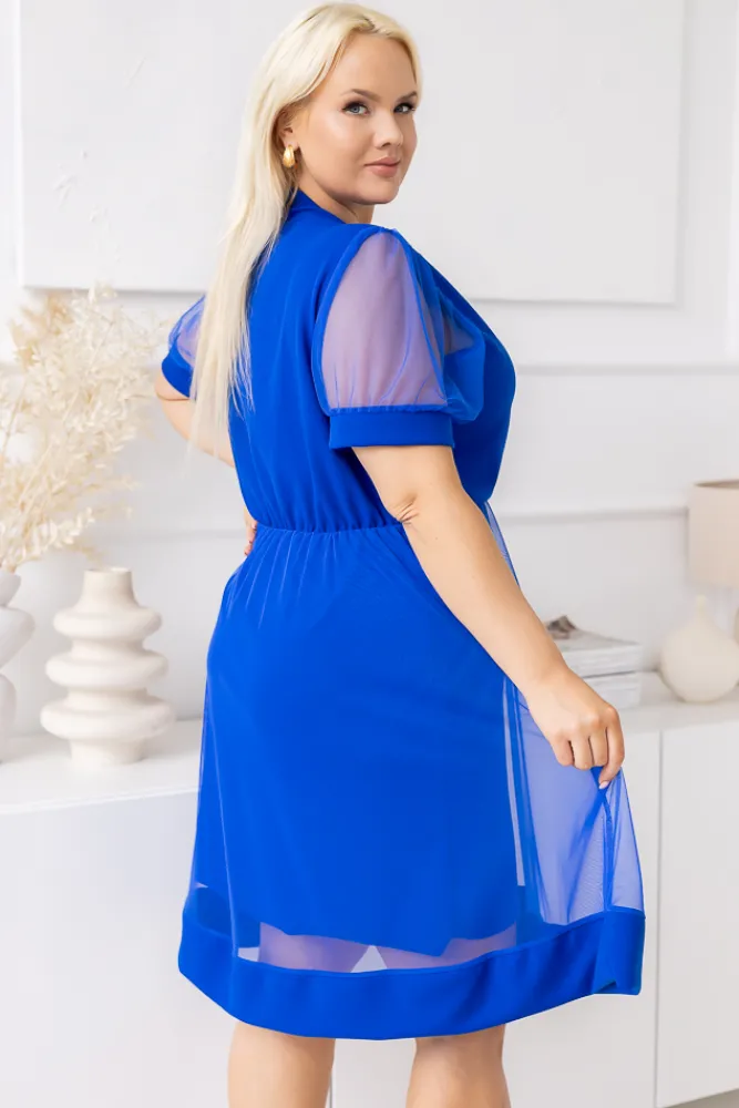 Włoski Chabrowa Sukienka KALEMA