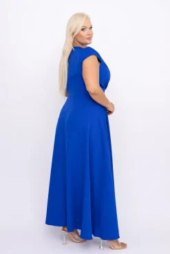 Polski Chabrowa Sukienka LOREDANA