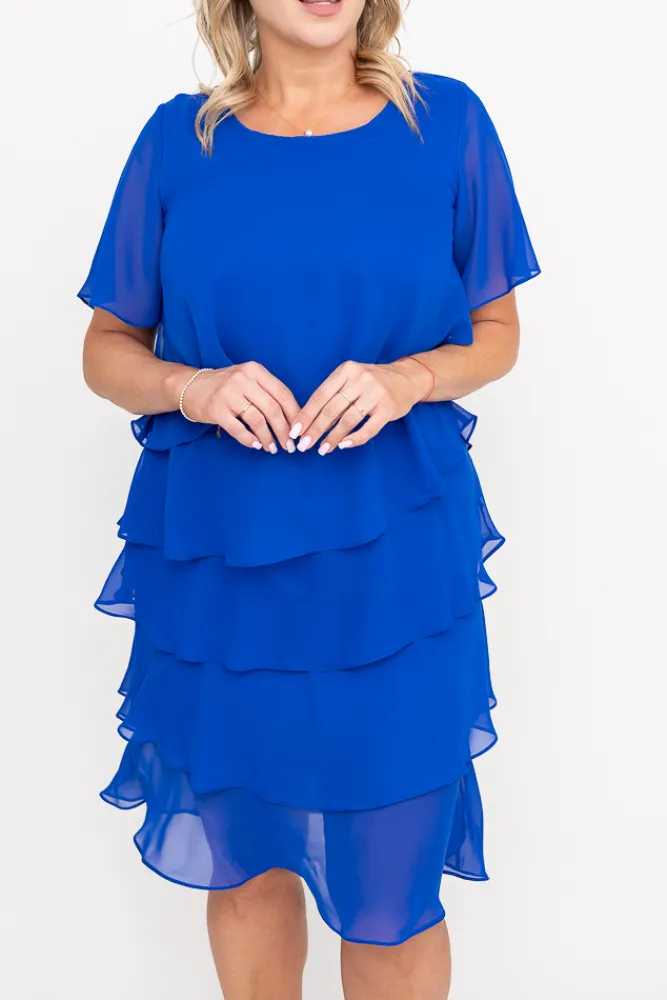 Polski Chabrowa Sukienka ORINA