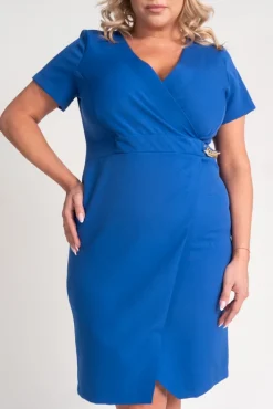 Polski Chabrowa Sukienka PEIROSA