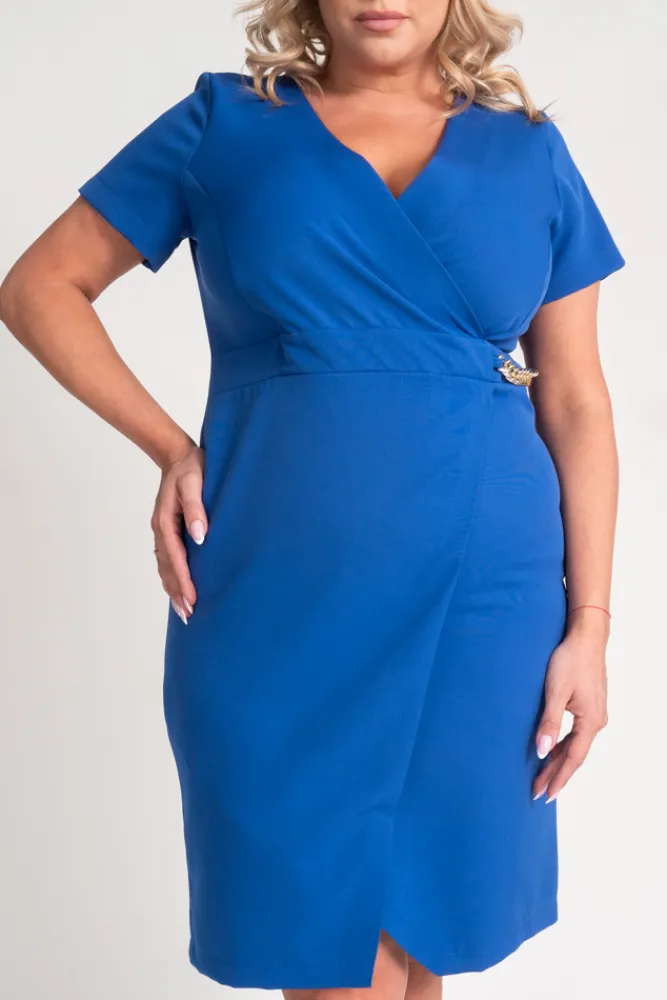 Polski Chabrowa Sukienka PEIROSA