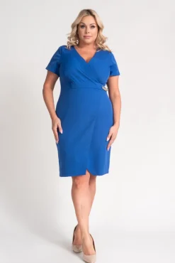 Polski Chabrowa Sukienka PEIROSA