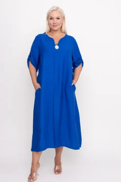 Polski Chabrowa Sukienka RAYLE