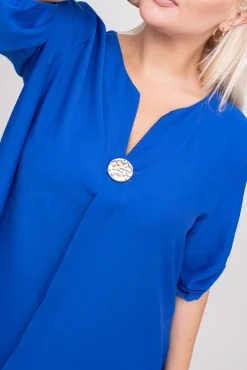 Polski Chabrowa Sukienka RAYLE