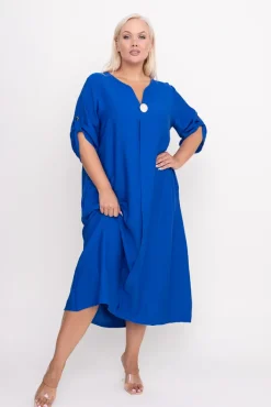 Polski Chabrowa Sukienka RAYLE