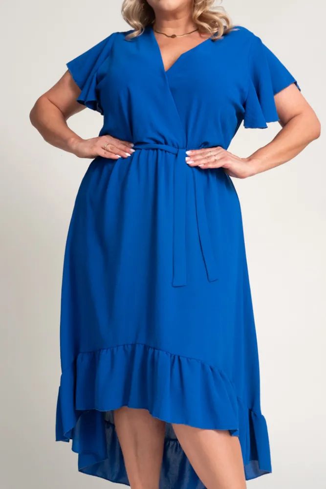 Polski Chabrowa Sukienka RHODIO