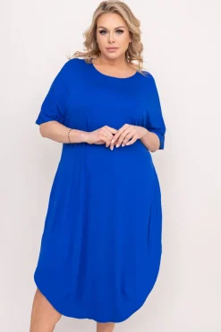 Polski Chabrowa Sukienka SPINER