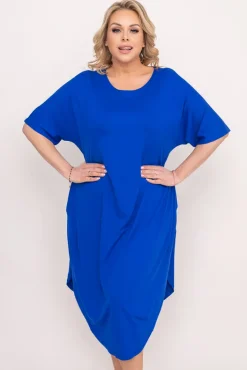 Polski Chabrowa Sukienka SPINER