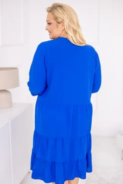 Polski Chabrowa Sukienka TUTI