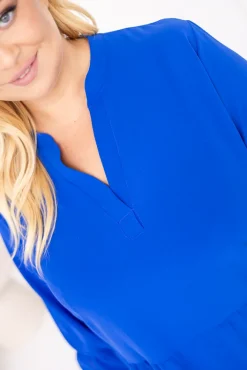 Polski Chabrowa Sukienka TUTI