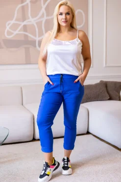 Damskie Włoski Chabrowe Spodnie GIATTO