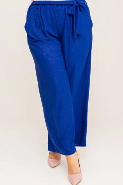 Damskie Polski Chabrowe Spodnie kuloty brokatowe WIGIO