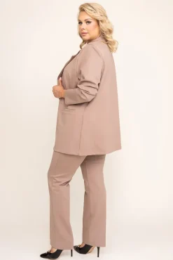 Damskie Polski Ciemnobeżowe Spodnie PUNTURI