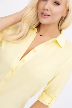 Damskie Polski Cytrynowa Koszula TYENA