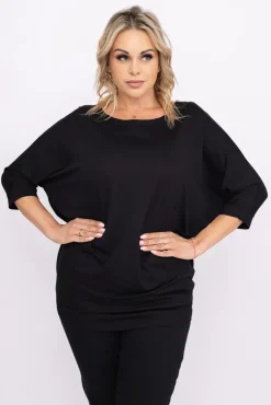 Damskie Polski Czarna Bluzka BARIOSA