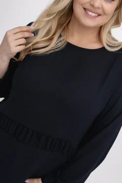 Damskie Włoski Czarna Bluzka ZARMI