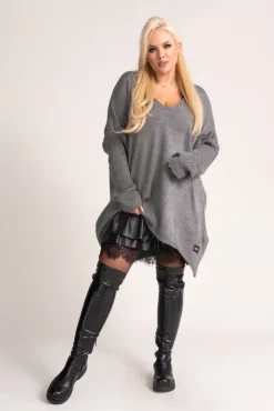 Damskie Polski Czarna Halka AKLAH Wzór 3