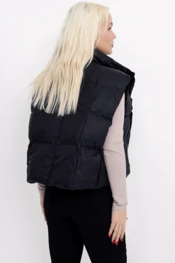 Damskie Czarna Kamizelka ocieplana REITEN