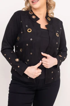 Damskie Polski Czarna Marynarka MILIS