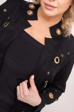 Damskie Polski Czarna Marynarka MILIS