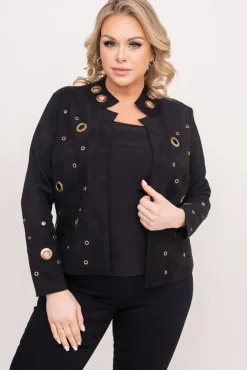 Damskie Polski Czarna Marynarka MILIS