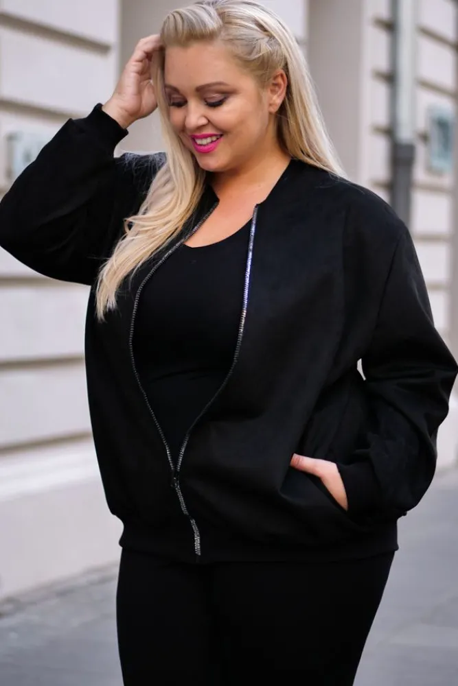 Damskie Polski Czarna Narzutka MACY