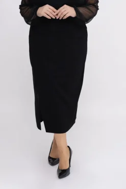 Polski Czarna Spódnica MEZENTI