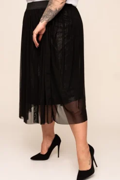 Polski Czarna Spódnica Tiulowa DANDI