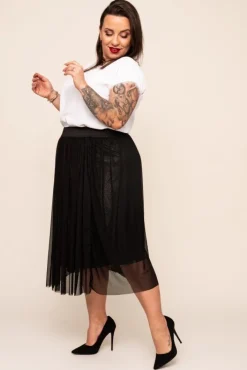 Polski Czarna Spódnica Tiulowa DANDI