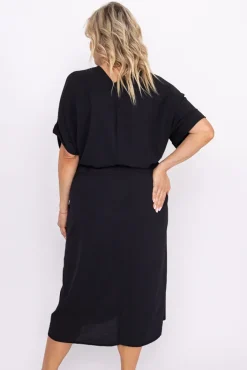 Polski Czarna Sukienka MICHIGAN