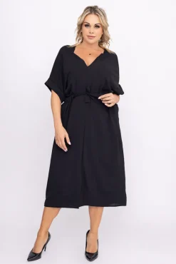 Polski Czarna Sukienka MICHIGAN