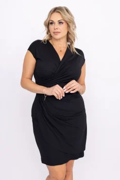 Polski Czarna Sukienka VALERIA
