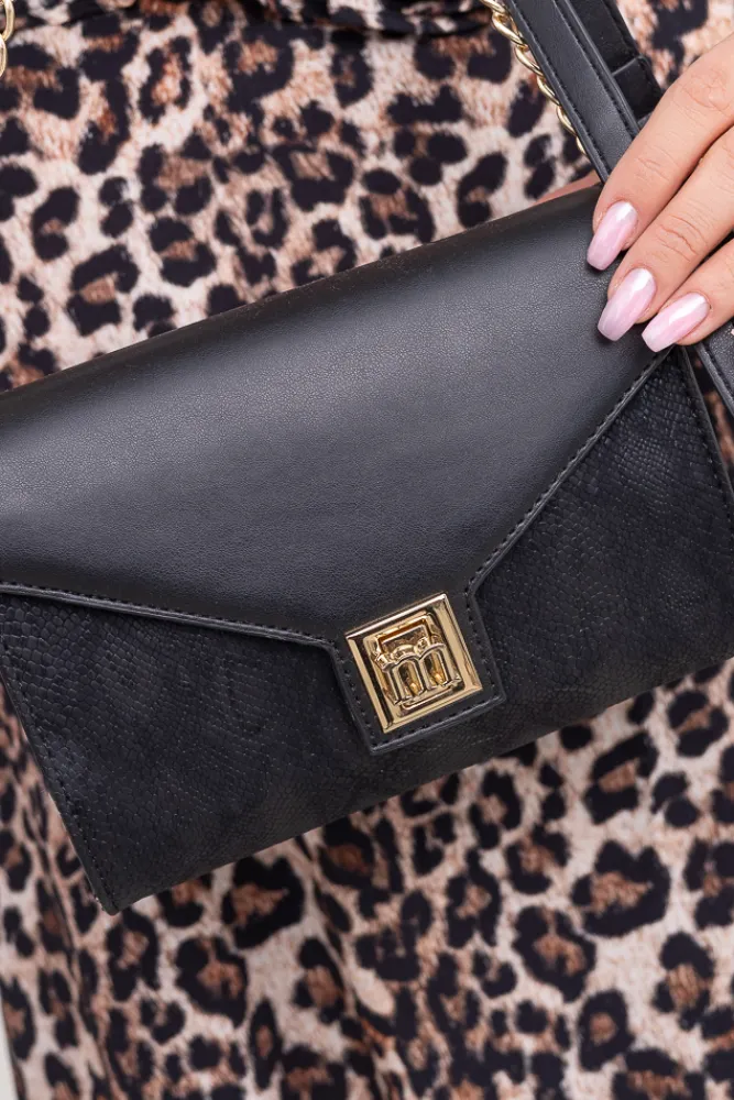 Damskie Czarna Torebka SEKUZI