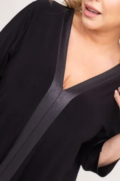 Damskie Polski Czarna Tunika GIDAS