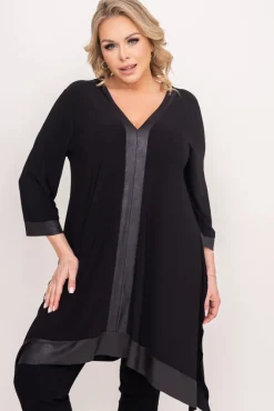 Damskie Polski Czarna Tunika GIDAS